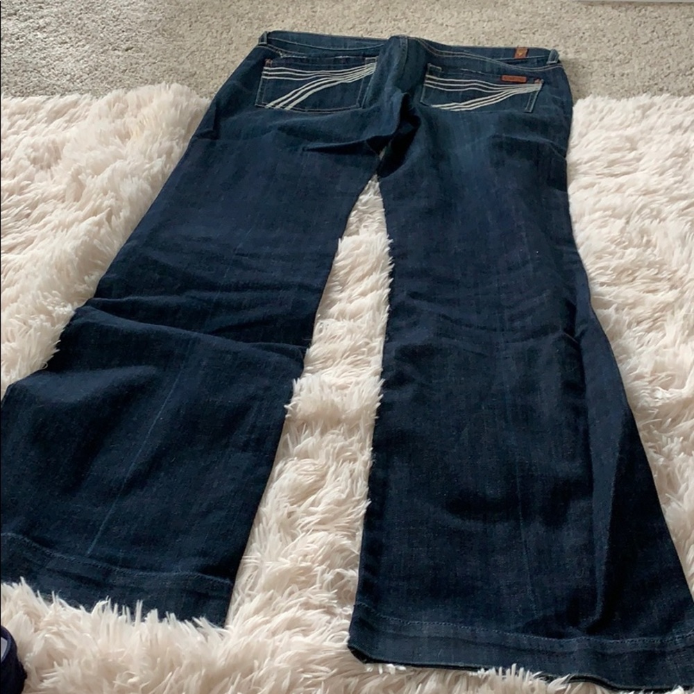 Seven for all mankind bell bottoms denim